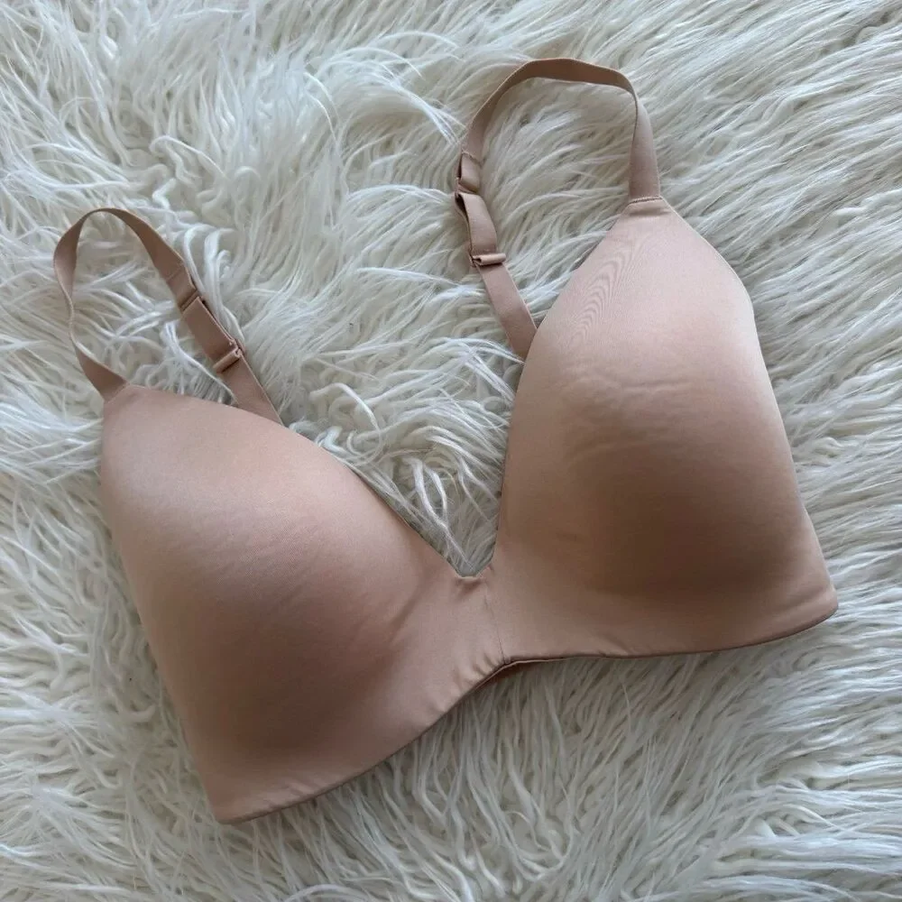 Skims Wireless Form T-shirt Bra Clay Size 32DDD - Picture 3 of 7
